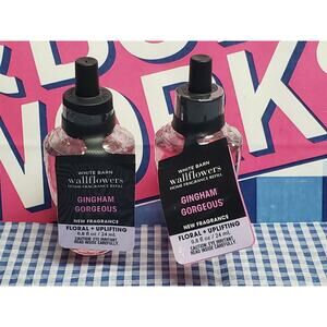 BBW Gingham Gorgeous FLORAL & UPLIFTING Fragrance Wallflower 2 Refills